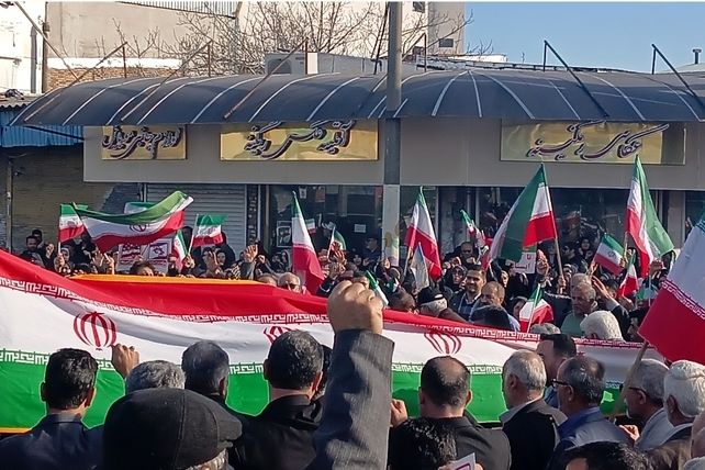 فریاد امت و راهپیمایی ۲۲ دی در شهرستان محمودآباد