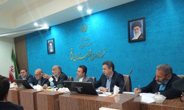 جلسه شورای آموزش و پرورش در فرمانداری خاتم 
