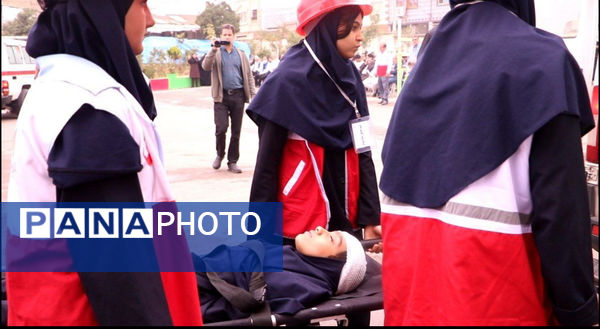 مانور زلزله در استان گلستان