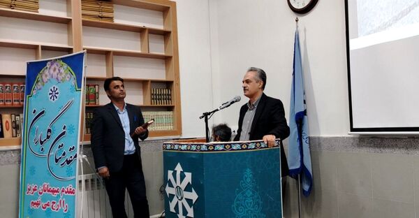 آئین افتتاح چمن مصنوعی سمپاد آموزشگاه شهید بهشتی نیشابور