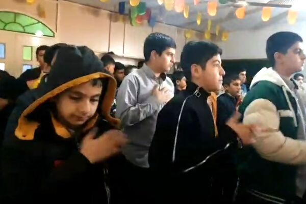 مراسم عزاداری حضرت فاطمه زهرا (س)در دبیرستان هیأت امنایی رازی