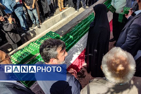 آئین خشت گذاری کاشانه‌های علم و خرد در باقرشهر