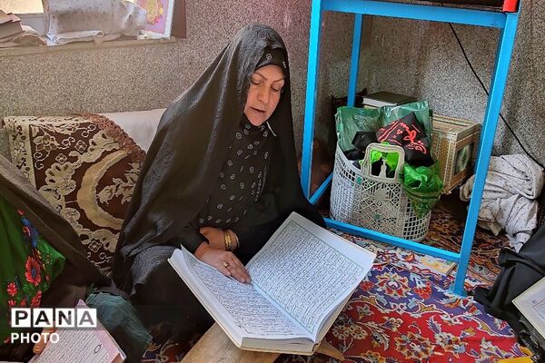 محفل انس با قرآن کریم در مسجد جامع شهر بار