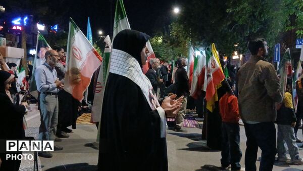 نوای استغاثه در حسنیه امام خمینی نیشابور 