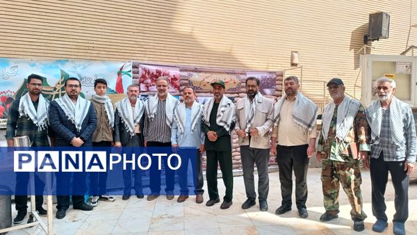 راهپیمایی مردم ولایتمدار شهرستان ورامین در محکومیت رژیم صهیونسیتی 