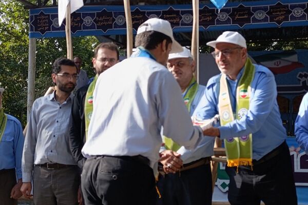 حضور دانش‌آموز خبرنگاران پسر پانا ناحیه دو شهرری در اردوی ملی پیشتازان