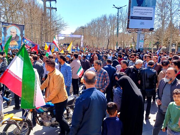 راهپیمایی باشکوه روز قدس در بروجرد