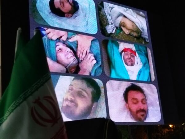 آیین بزرگداشت شهدای دفاع مقدس در مسیر«اتحاد مقدس»