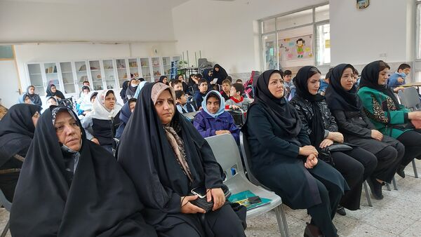زیارت عاشورا در دبستان کوشا مشهد