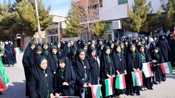 راهپیمایی باشکوه ۲۲ بهمن در کوهبنان