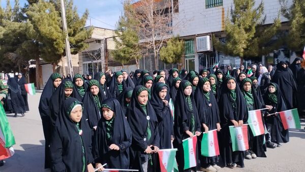 راهپیمایی باشکوه ۲۲ بهمن در کوهبنان