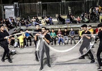 ویژه برنامه «هنر مردان خدا» در مسجد جامع ورامین