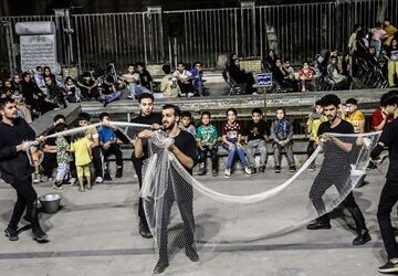 ویژه برنامه «هنر مردان خدا» در مسجد جامع ورامین
