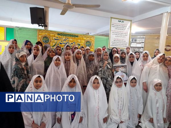 اعتکاف دانش‌آموزان منطقه ۱۶؛ دارالشهدای شهر تهران 