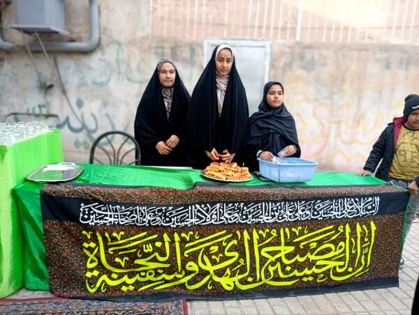جشن میلاد حضرت زهرا(س) در تکیه علی اکبری فدافن