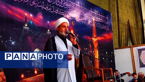 مراسم تشییع نمادین پیکر امام رضا (ع) در کاشمر