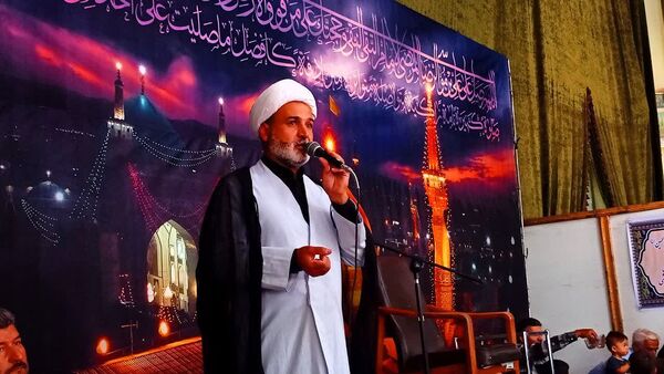 مراسم تشییع نمادین پیکر امام رضا (ع) در کاشمر