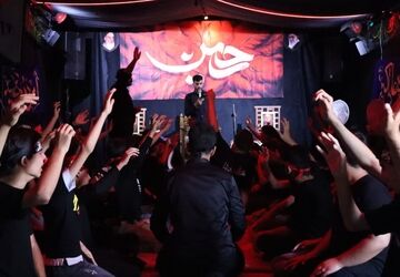 سوگواره «احلى من العسل» با حضور پرشور دانش‌آموزان مدرسه راه روشن یزدانشهر