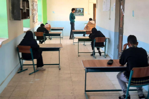 شروع امتحانات نوبت اول مدارس شهرستان فیروزه