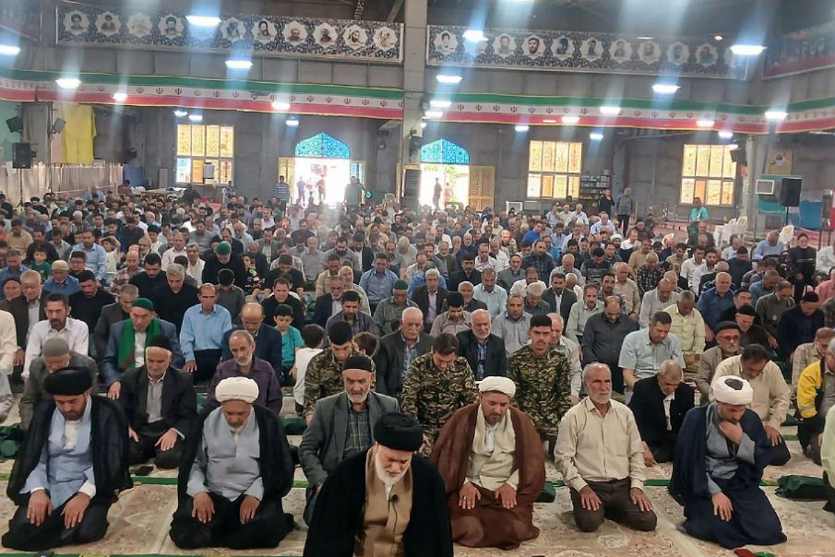 برگزاری نماز عبادی سیاسی جمعه در نسیم شهر