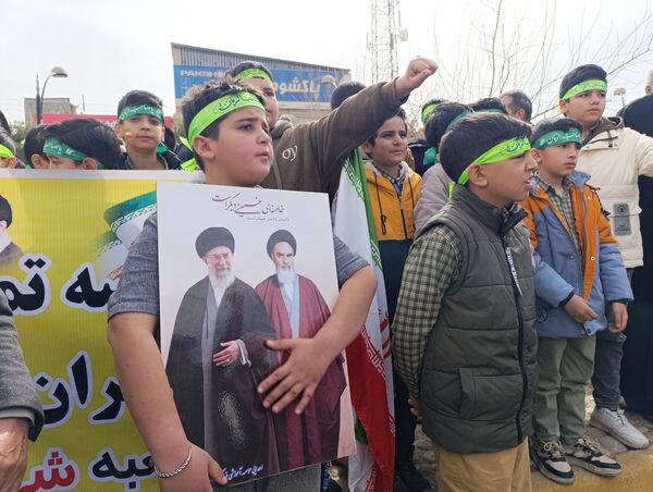 راهپیمایی ۲۲ بهمن در مشهدمرغاب