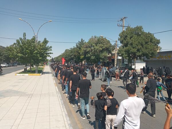  پیاده‌روی اربعین در چناران