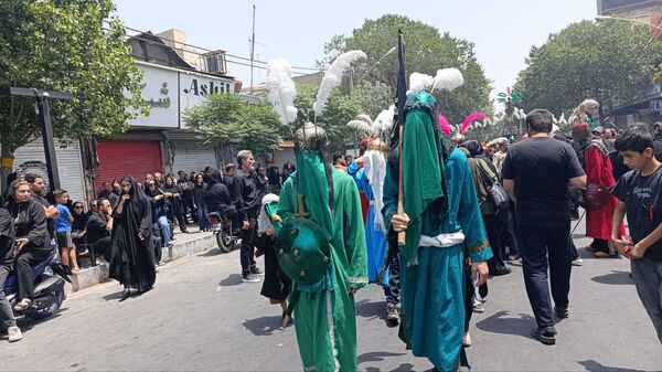 دارالشهدای تهران در سوگ سیدالشهدا(ع) به عزا نشست