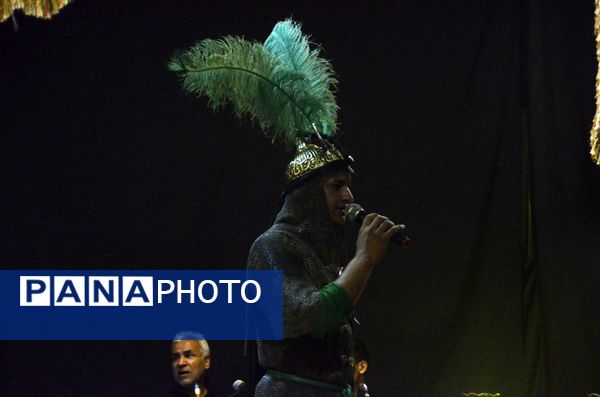 مراسم شب نهم محرم در هیئت فرهنگیان  نیشابور