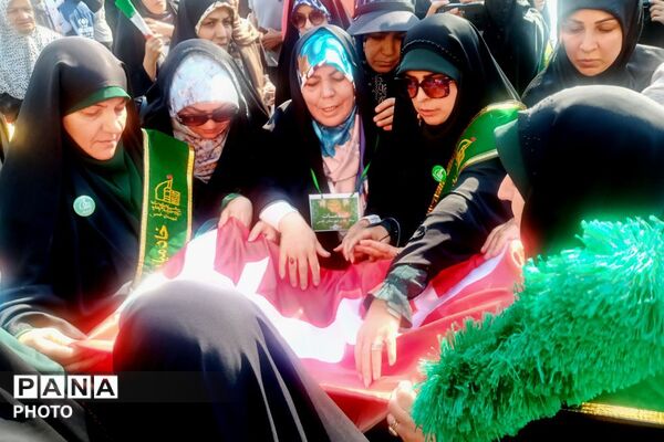 روایت غدیر از قاب خبرنگاران  نوجوان پرشور پانا در راهپیمایی شهرستان قدس