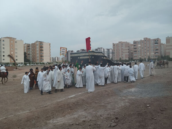 نمایش بازسازی واقعه غدیر در شهر پردیسان
