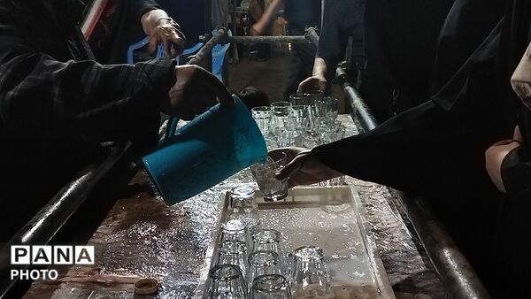 موکب شهدای روستای آهوان در صد و بیست و دومین شب