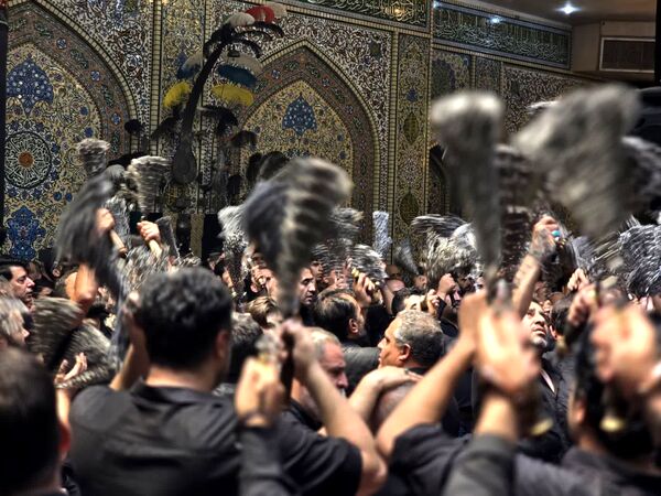مراسم عاشورای حسینی در انگورستان ملک اصفهان
