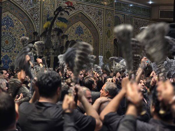 مراسم عاشورای حسینی در انگورستان ملک اصفهان