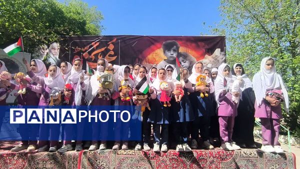 نوجوانان وجوانان زرقانی ثابت کردندکه با مردم فلسطین هم درد هستند 