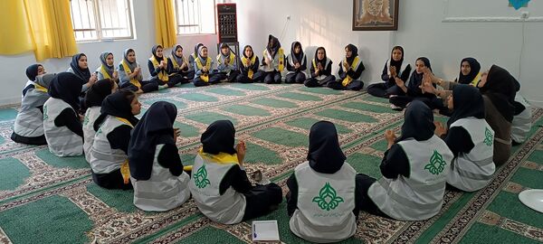 برگزاری اردوی شب مانی سازمان دانش‌آموزی استان البرز 