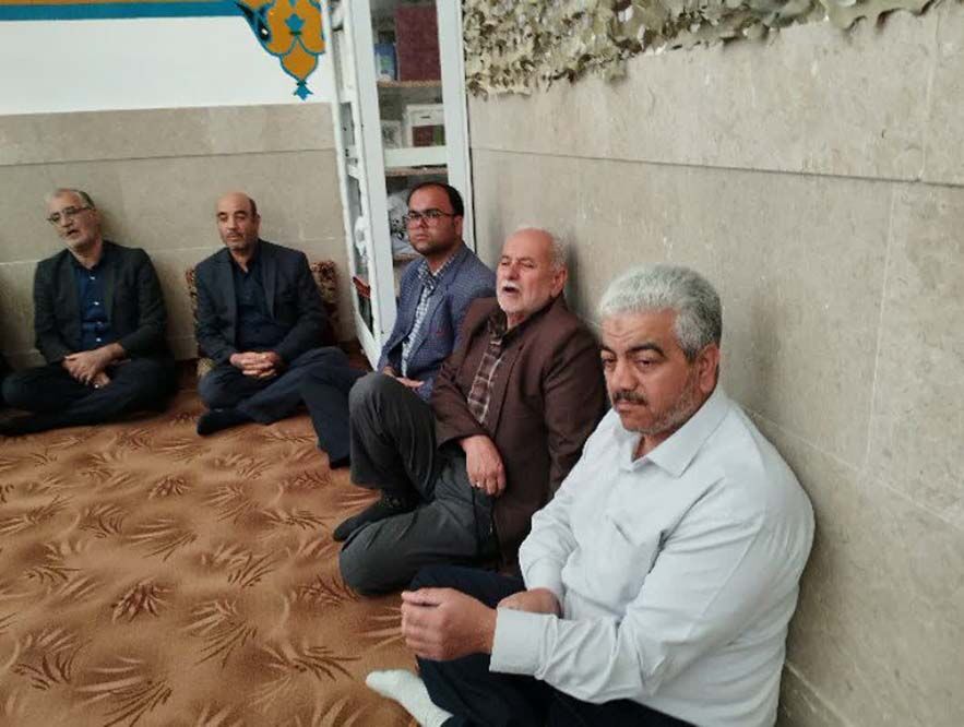 عزاداری سیدالشهدای خدمت «شهید آیت‌الله رئیسی» در کوهبنان