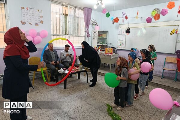 افتتاحیه پایگاه طرح تابستانه جاماندگان از پیش‌دبستانی در کهریزک