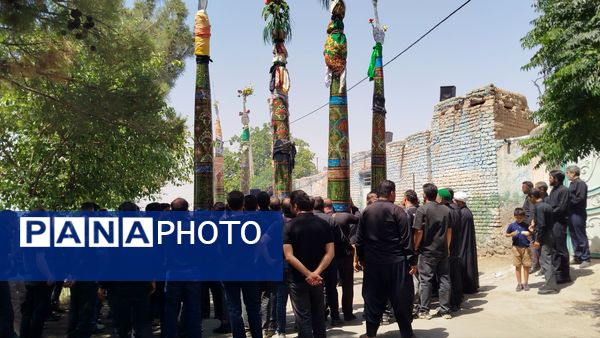 عاشورای حسینی در روستای فرخک