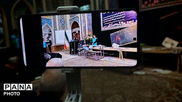 اجتماع فرهنگیان به مناسبت چهلمین شب از شهادت رهبر در نیشابور