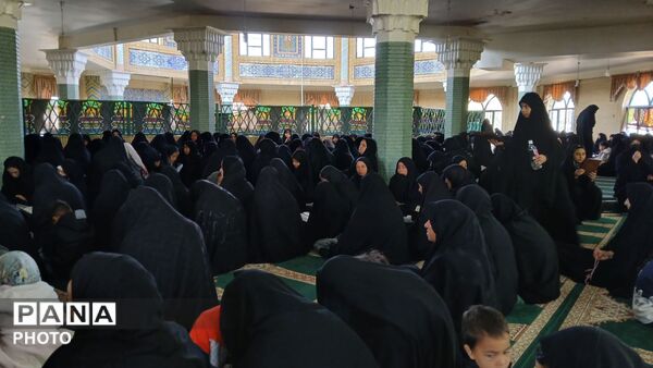 مراسم سوگواری شهادت رهبر انقلاب در مسجد امام علی(ع)