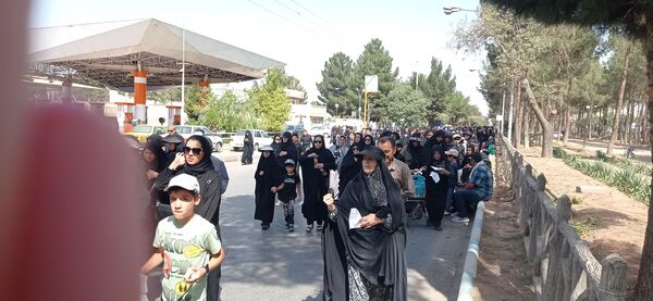مراسم جاماندگان اربعین در شهرستان نیشابور همراه با برنامه های متنوع برگزار شد 