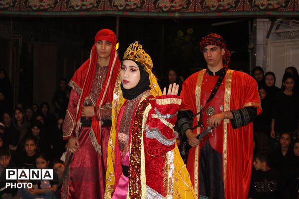 روایت مظلومیت کاروان اهل‌بیت(ع) در تئاتر «شهادت حضرت رقیه(س)» در نظرآباد
