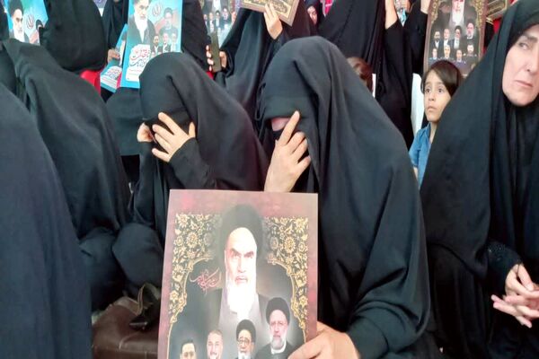 مراسم بزرگداشت شهدای ۷ تیر و اربعین شهدای خدمت در حسینیه ثارالله یاسوج