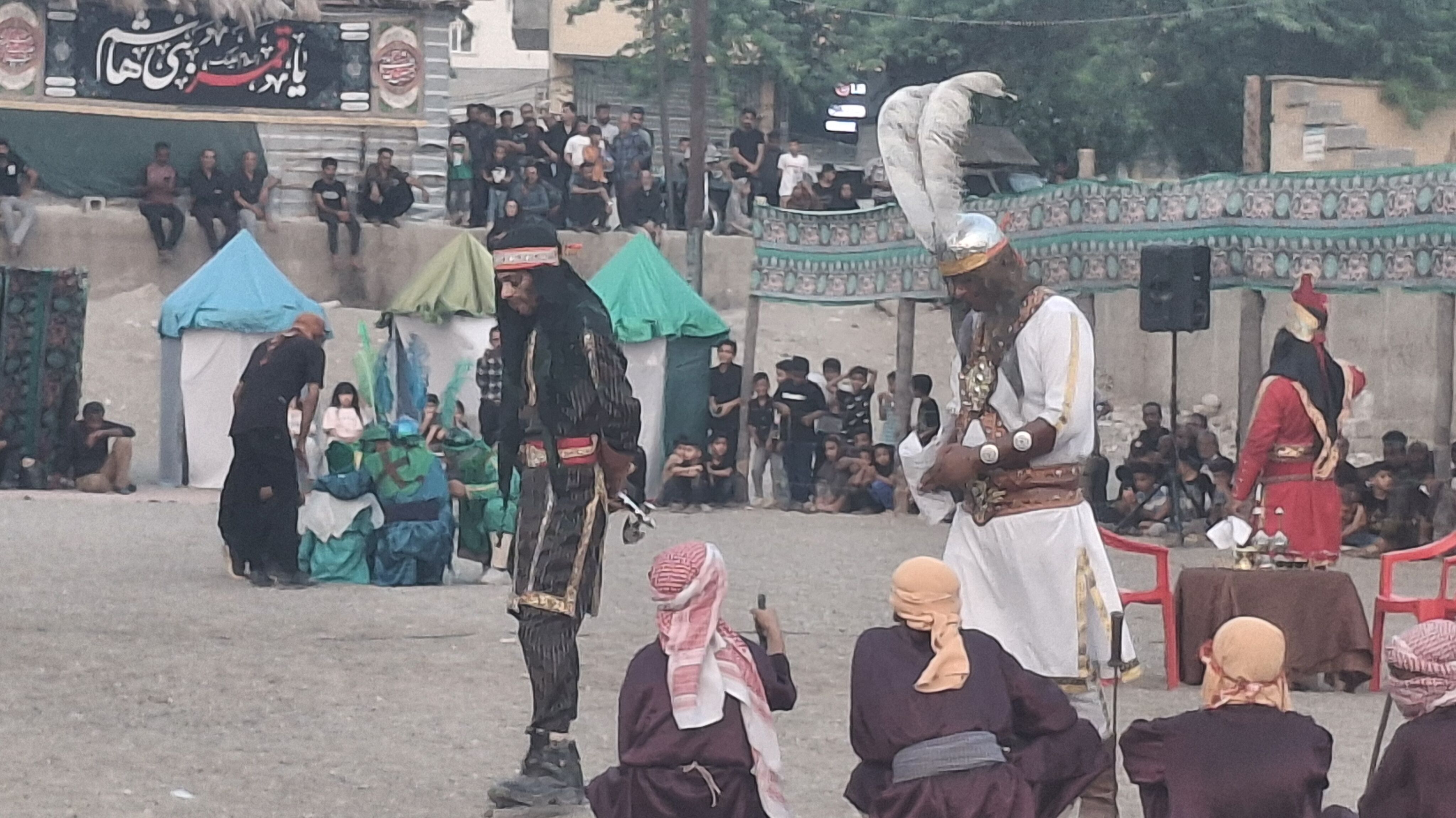 آیین سنتی تعزیه‌‌‌خوانی روز عاشورا در میناب 