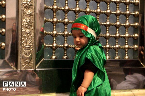 معصومیت در آغوش عزای کربلا