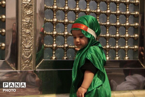 معصومیت در آغوش عزای کربلا