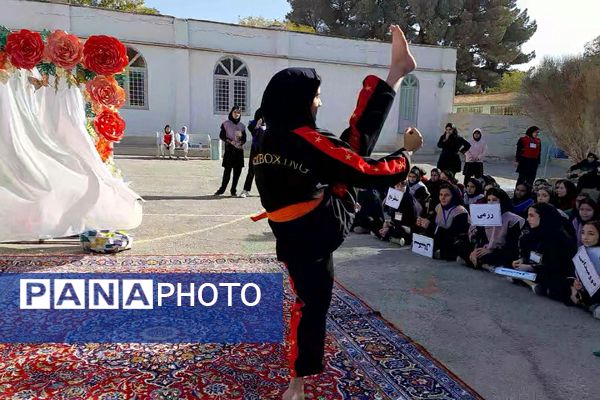 افتتاح المپیاد ورزشی در مدرسه زکیه صباشهر