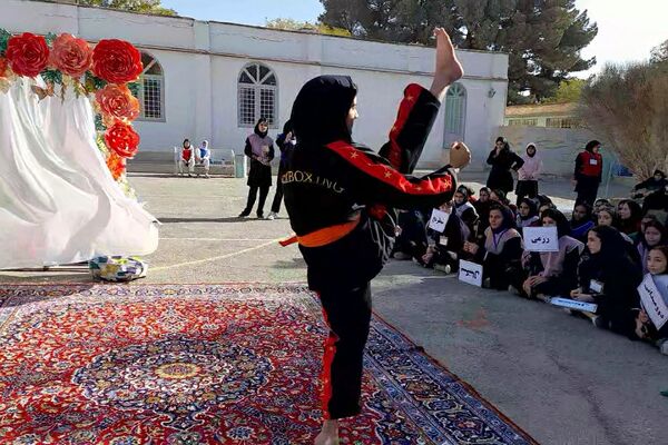 افتتاح المپیاد ورزشی در مدرسه زکیه صباشهر