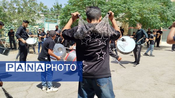 عاشورای حسینی در روستای فرخک