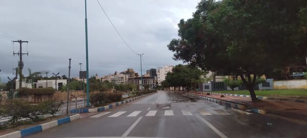 باران، چهره بندرعباس را تازه کرد